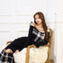 String core plaid dress